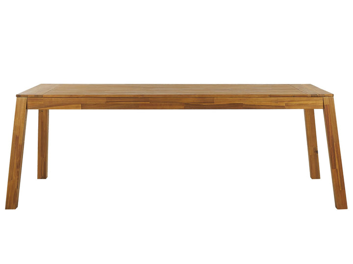 Livorno Garden Dining Table 210 cm 90 cm Acacia Wood Brown