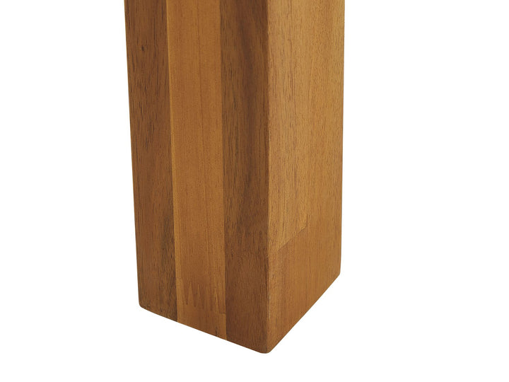 Livorno Garden Dining Table 210 cm 90 cm Acacia Wood Brown