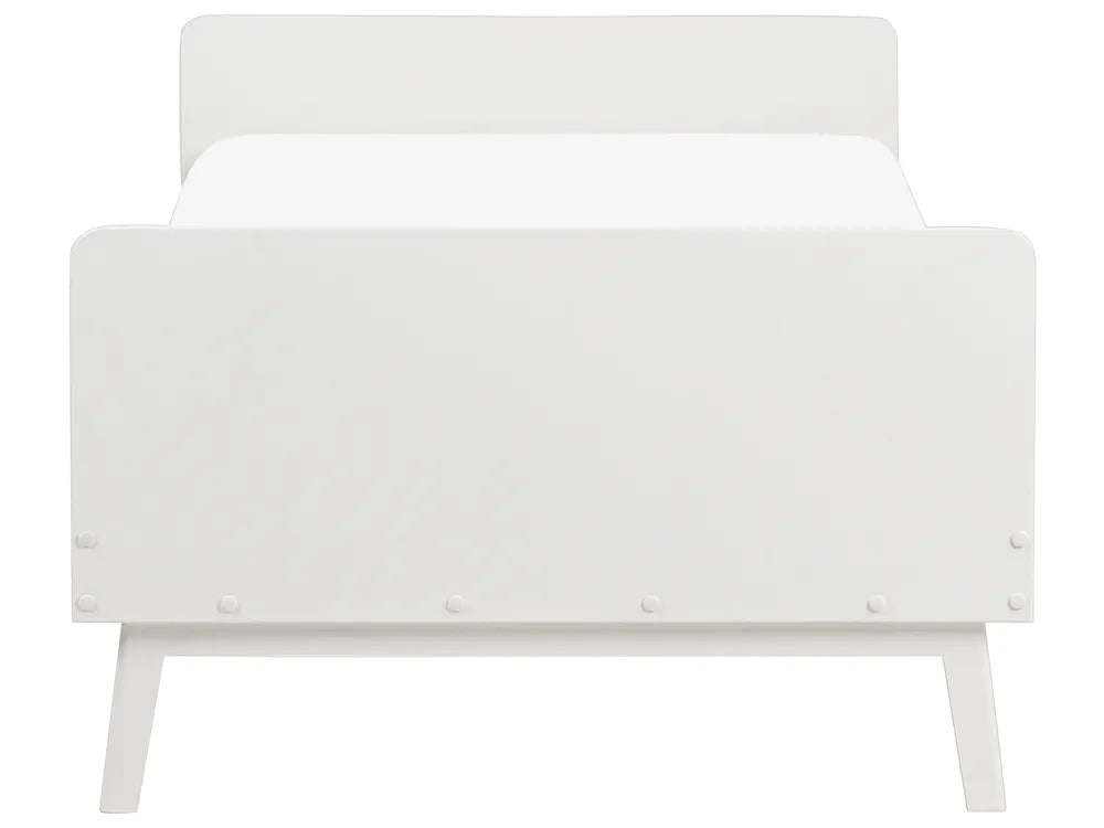 Bed Pine Wood 90 x 200 cm (EU Single) White Juliann