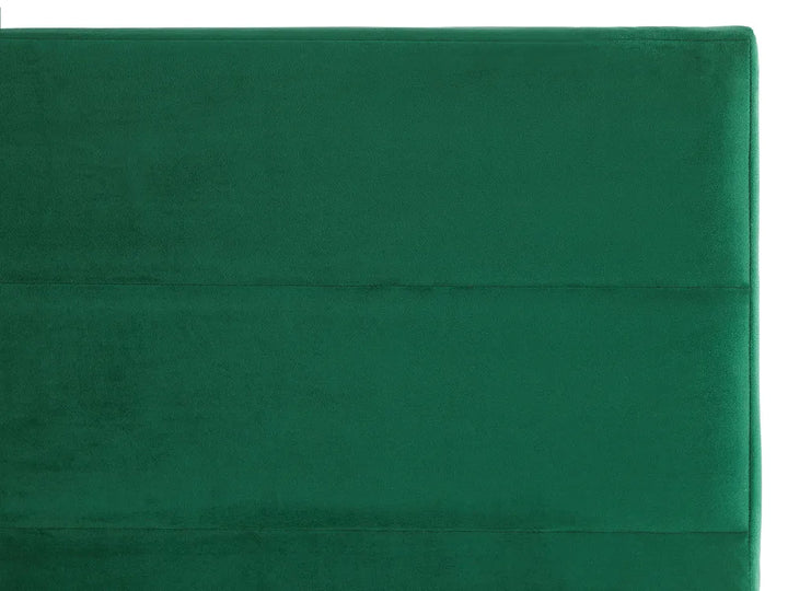 Bed Velvet 180 x 200 cm (EU Super King) Green Amison