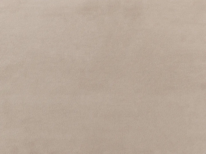 Bed Velvet 140 x 200 cm (EU Double) Taupe Daphne