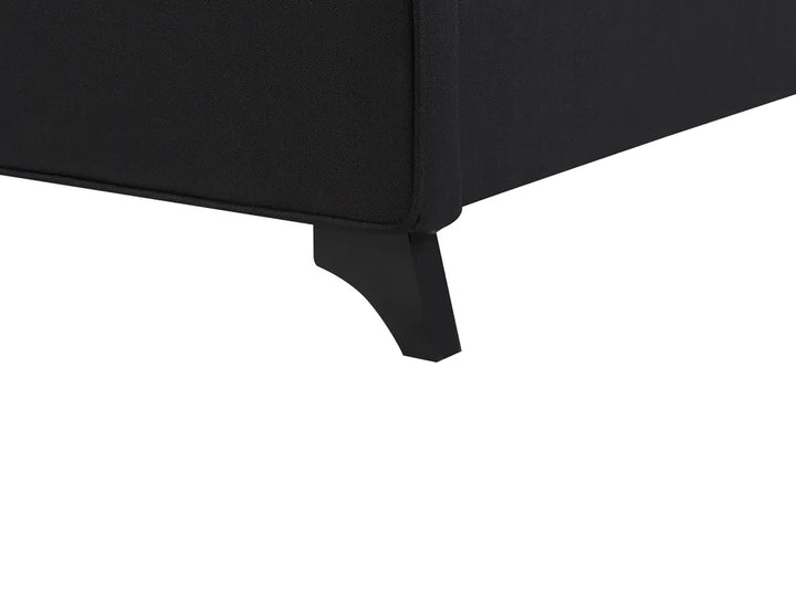 Bed Fabric 180 x 200 cm (EU Super King) Black Valor