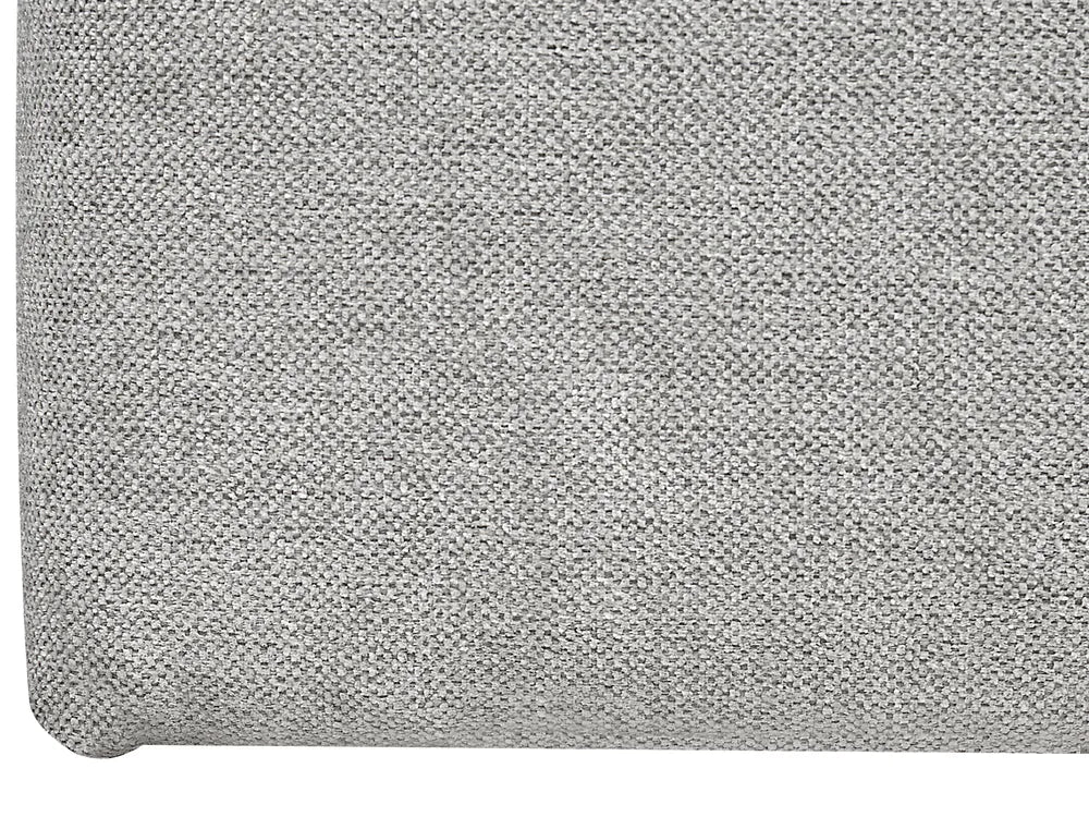Divan Bed with Storage Fabric 160 x 200 cm (EU King Size) Light Grey