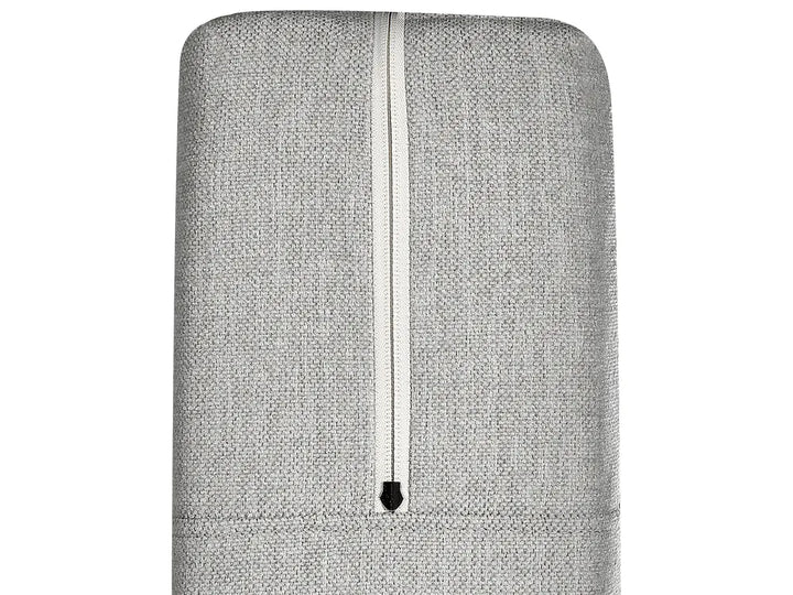 Divan Bed with Storage Fabric 160 x 200 cm (EU King Size) Light Grey