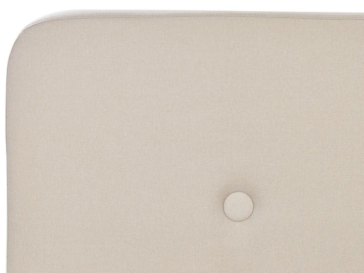 Ottoman Bed Fabric 160 x 200 cm (EU King Size) Beige Ambrey