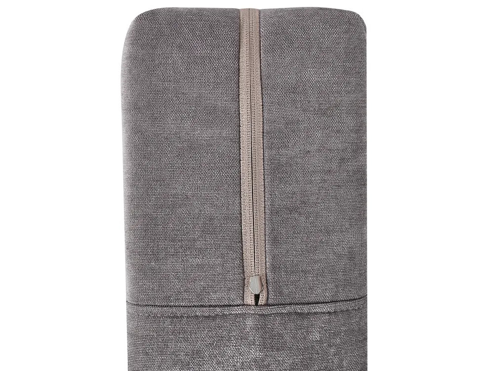 Divan Bed with Storage Fabric 180 x 200 cm (EU Super King) Taupe Bastian