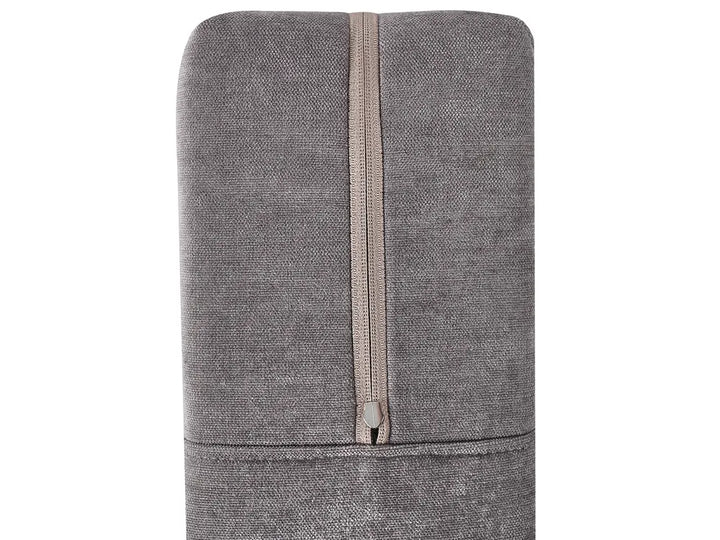 Divan Bed with Storage Fabric 180 x 200 cm (EU Super King) Taupe Bastian