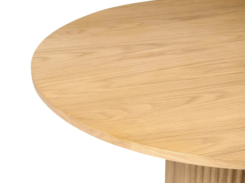 Dining Table Light Oak 90 cm 180 cm Gallman
