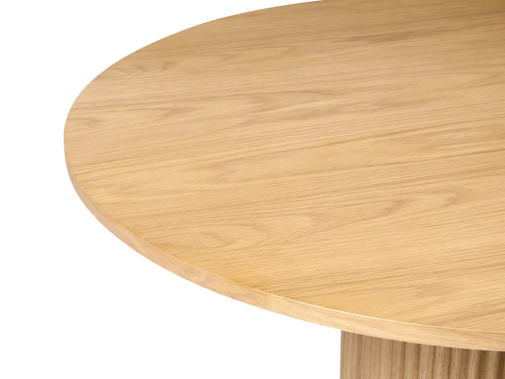 Dining Table Light Oak 90 cm 180 cm Gallman