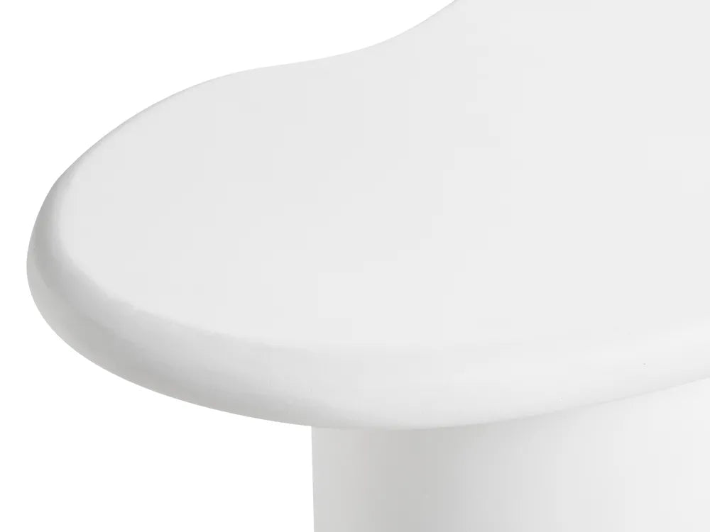 Side Table 43 cm 58 cm Off-White Tory