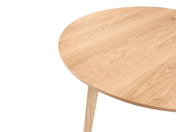 Dining Table Light Oak 140 cm 140 cm Candance