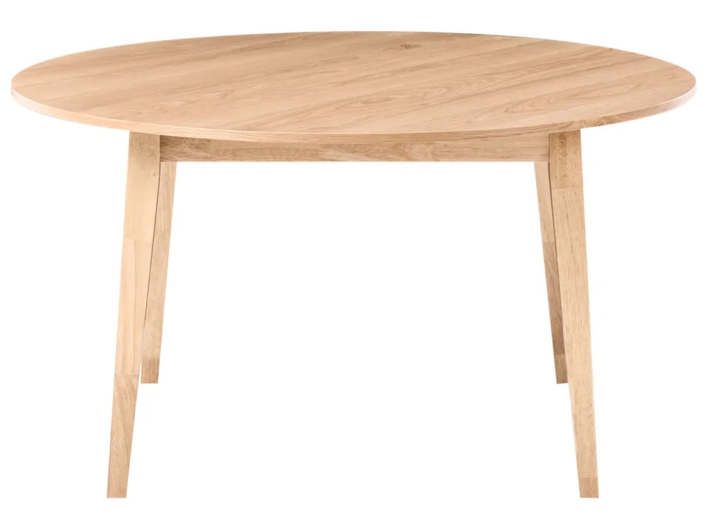 Dining Table Light Oak 140 cm 140 cm Candance