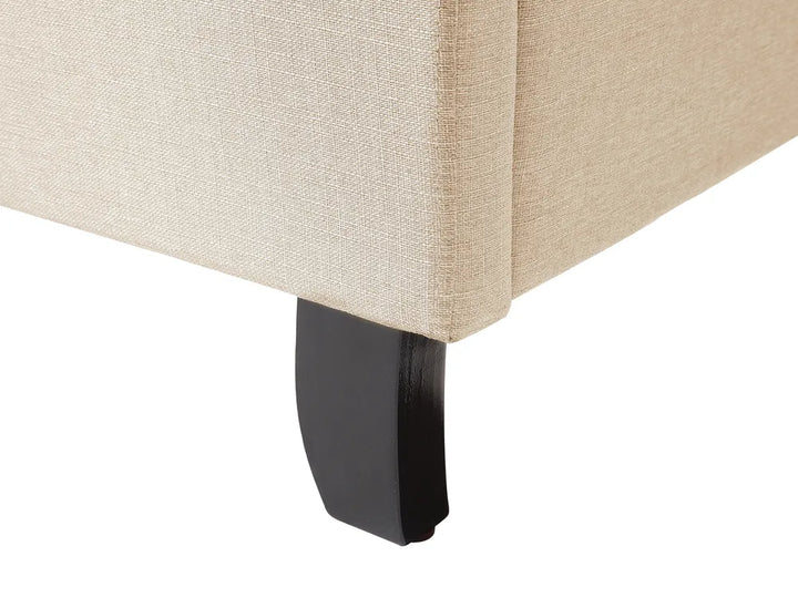 Bed Fabric 180 x 200 cm (EU Super King) Beige Litta