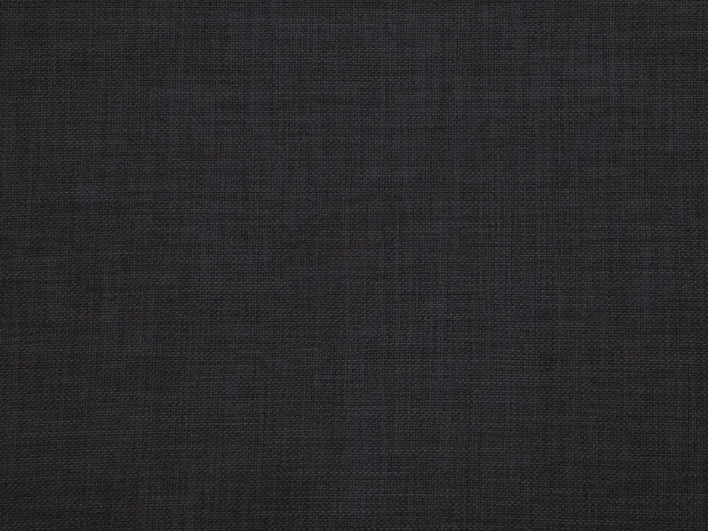 Bed with LED Fabric 180 x 200 cm (EU Super King) Black Candler