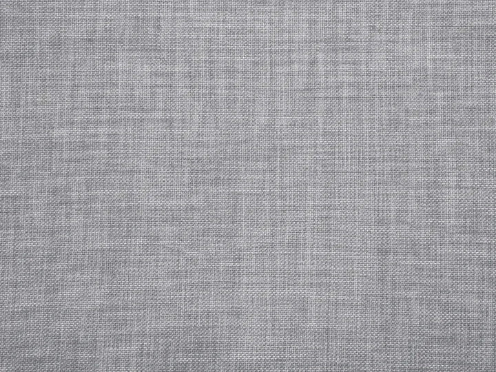 Bed with LED Fabric 180 x 200 cm (EU Super King) Light Grey Candler