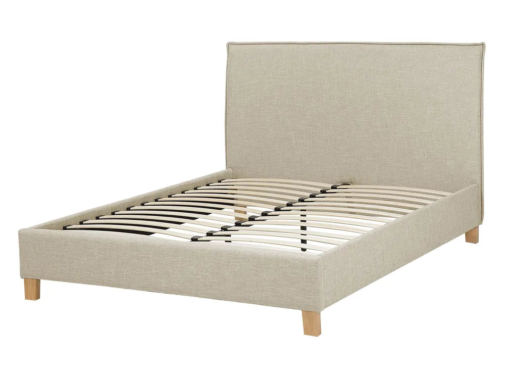Bed Fabric 140 x 200 cm (EU Double) Beige Morghen