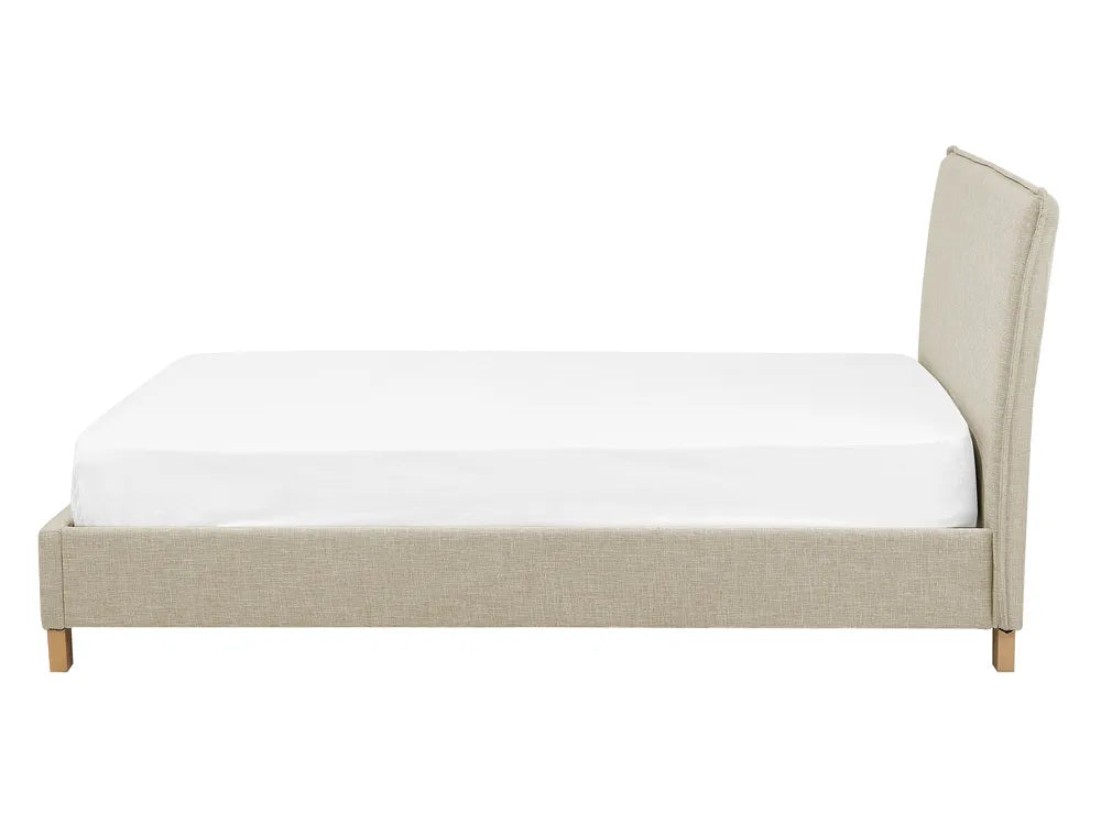 Bed Fabric 140 x 200 cm (EU Double) Beige Morghen