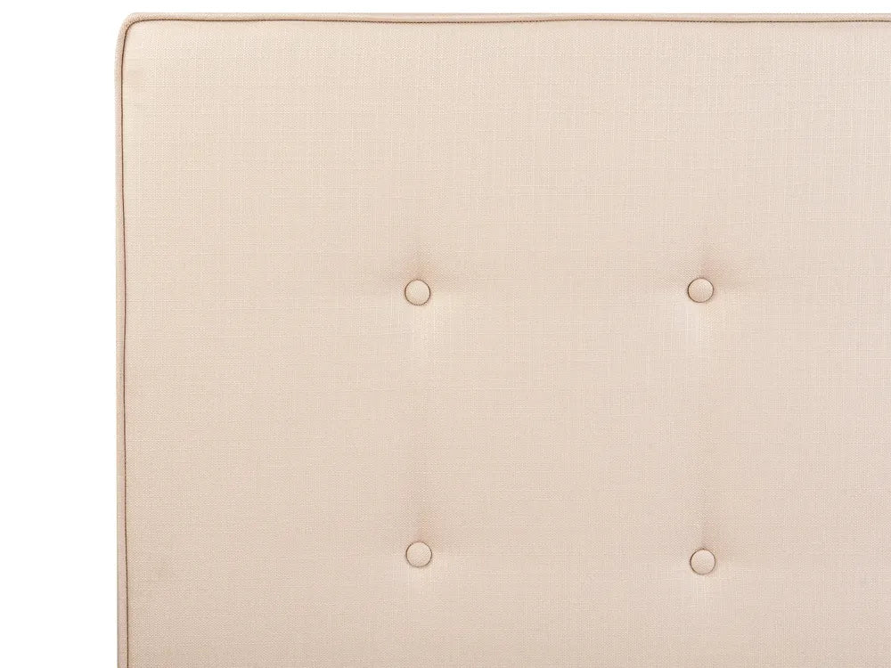Bed Fabric 180 x 200 cm (EU Super King) Beige Valor