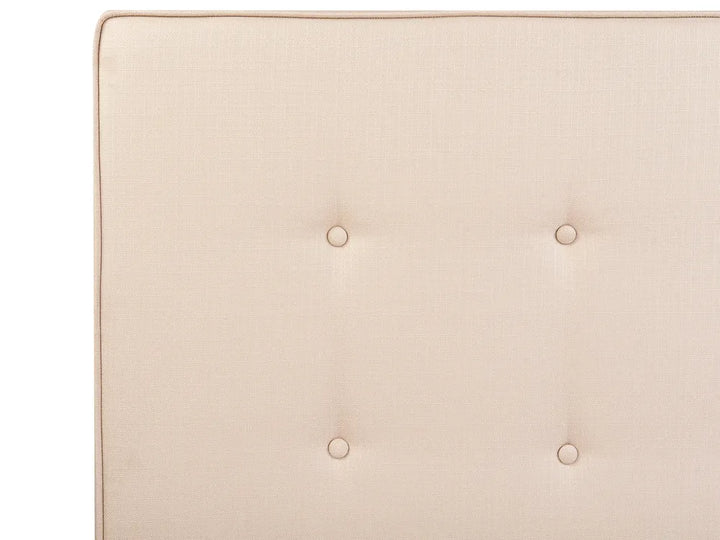 Bed Fabric 180 x 200 cm (EU Super King) Beige Valor