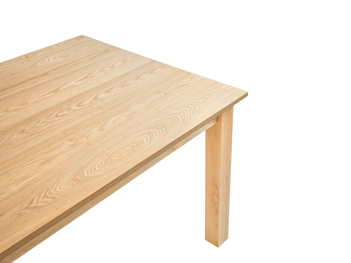 Extending Dining Table Light Ash Wood 180/280 cm 100 cm Diehl