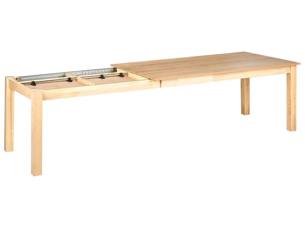 Extending Dining Table Light Ash Wood 180/280 cm 100 cm Diehl