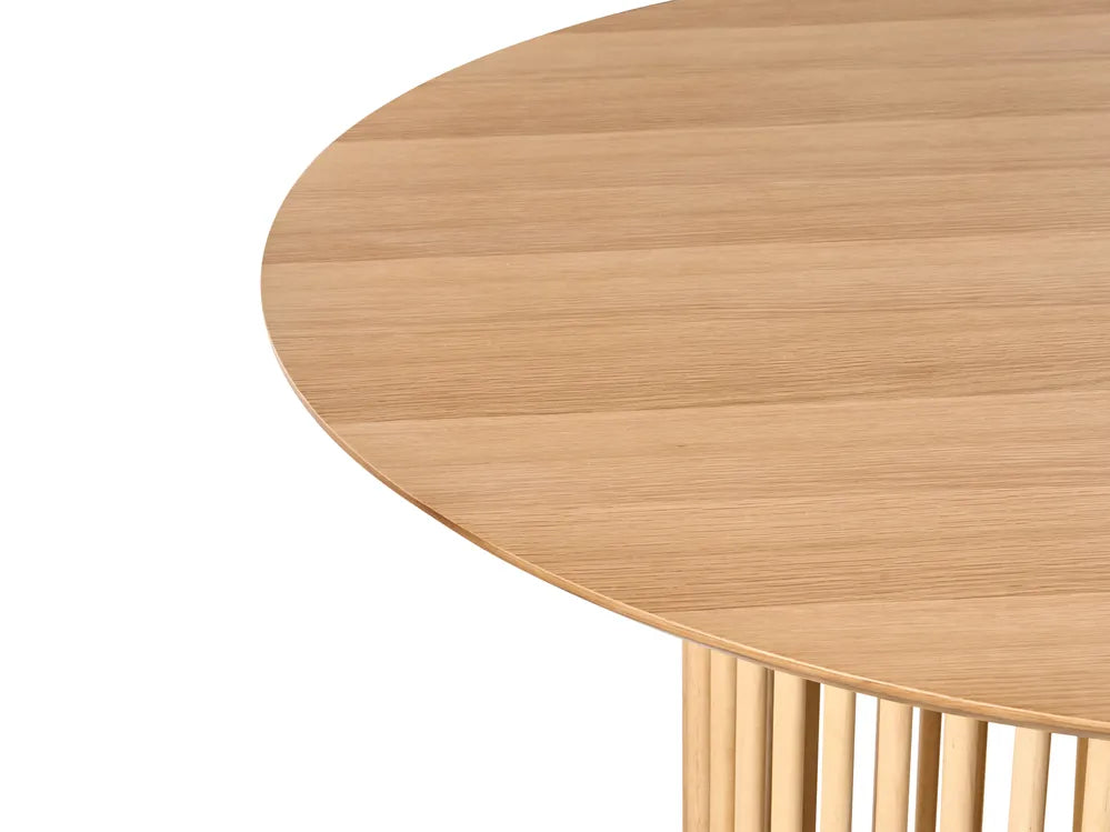 Dining Table Light Oak 110 cm 110 cm Walsh