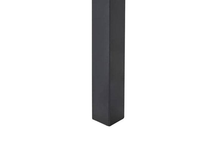 Dining Table Black 75 cm 75 cm Pine Wood Venerica
