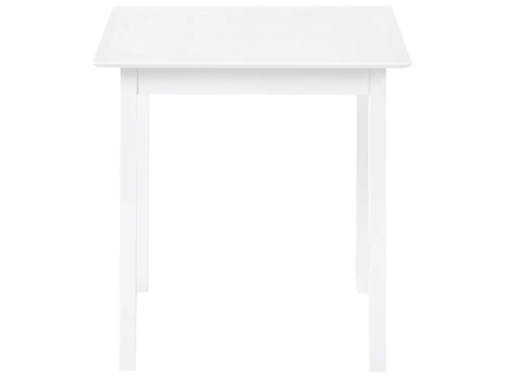 White cabinet with a rectangular top on a white background