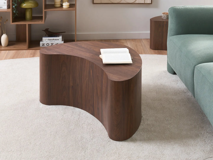 Modern wooden coffee table design