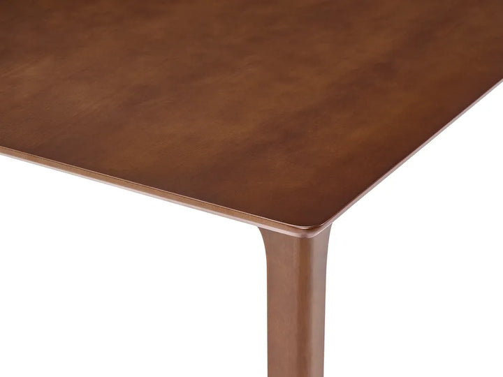 Dining Table Dark Ash Wood 160 cm 90 cm Landeros