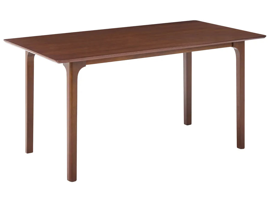 Dark ash wood dining table 160cm