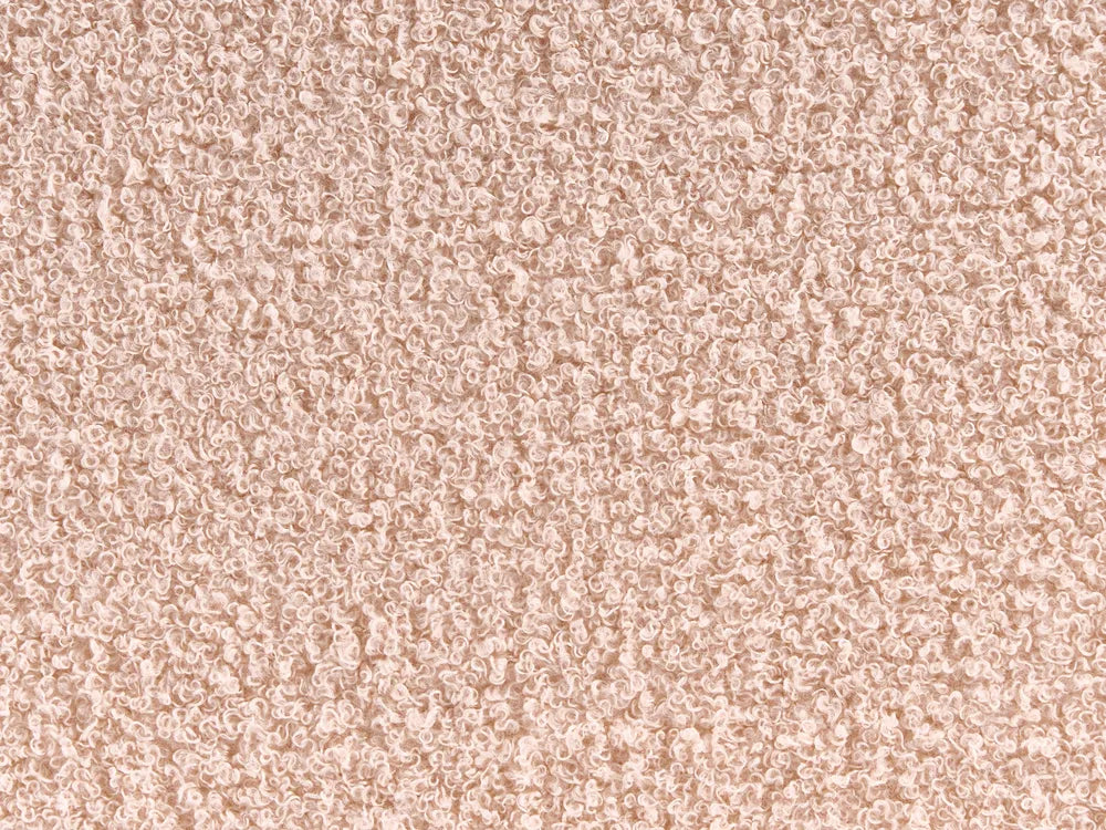 Kids Bed Rabbit Boucle 90 x 200 cm (EU Single) Beige Erberto