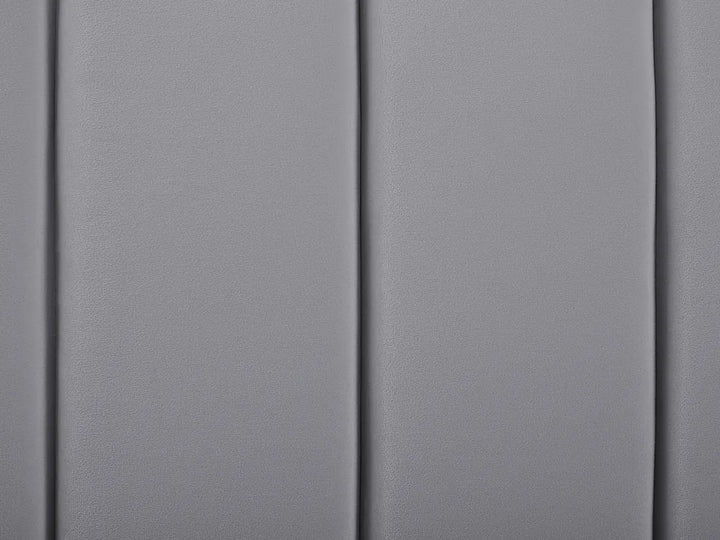 Bed Velvet 140 x 200 cm (EU Double) Grey Charleston