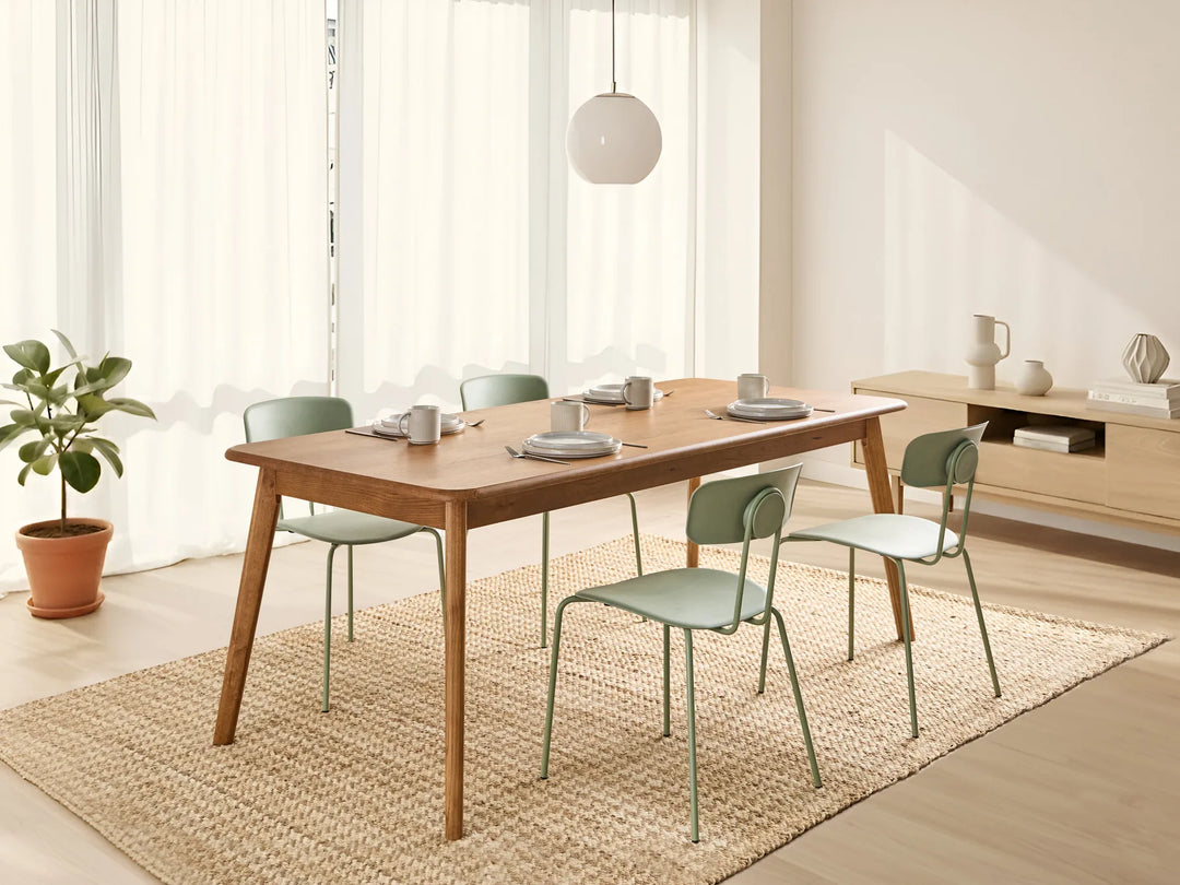 Dining Table Dark Oak 200 cm 90 cm Cialan