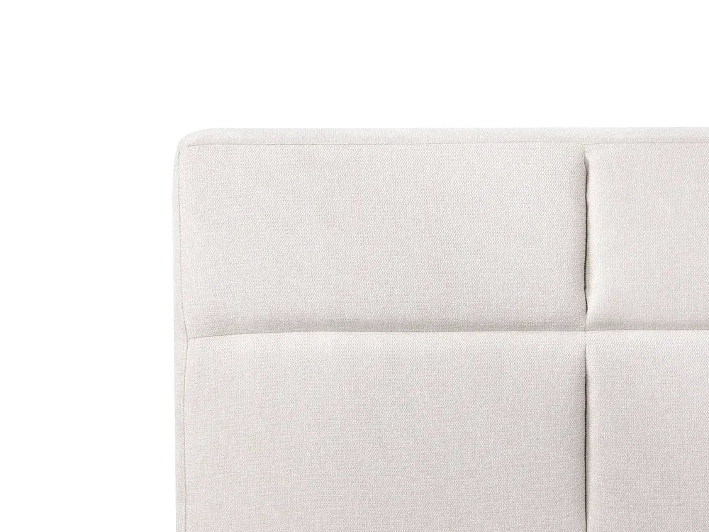Adjustable Bed Fabric 180 x 200 cm (EU Super King) Light Beige Burlyn