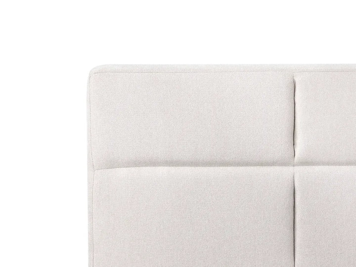 Adjustable Bed Fabric 180 x 200 cm (EU Super King) Light Beige Burlyn
