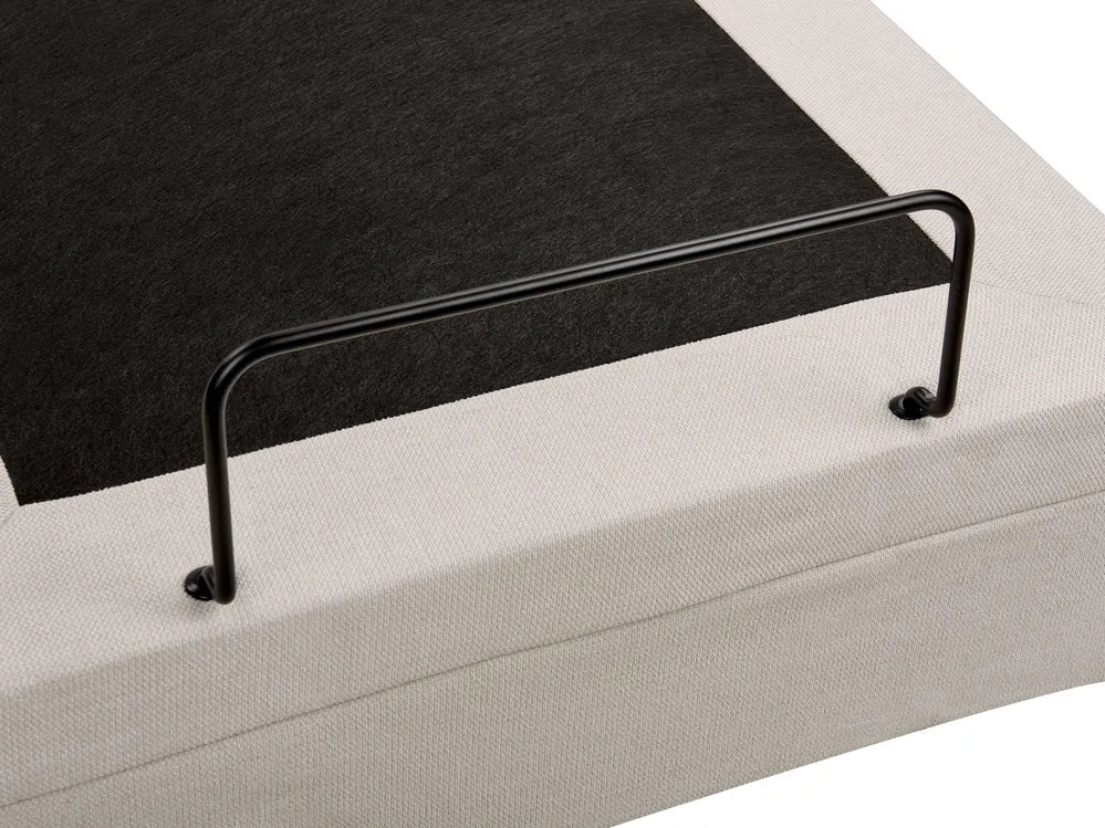 Adjustable Bed Fabric 180 x 200 cm (EU Super King) Light Beige Burlyn