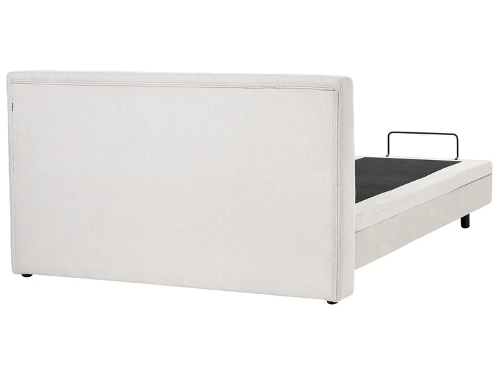 Adjustable Bed Fabric 180 x 200 cm (EU Super King) Light Beige Burlyn