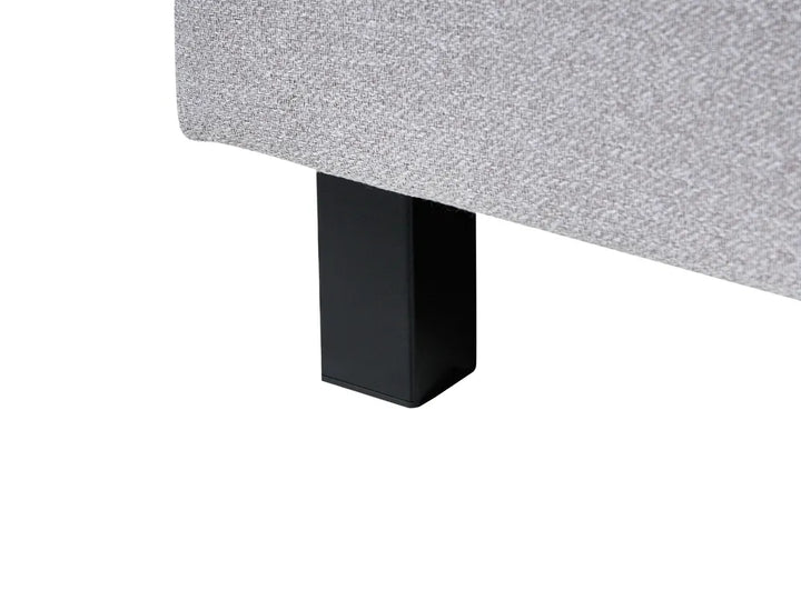Bed Fabric 90 x 200 cm (EU Single) Light Grey Morghen