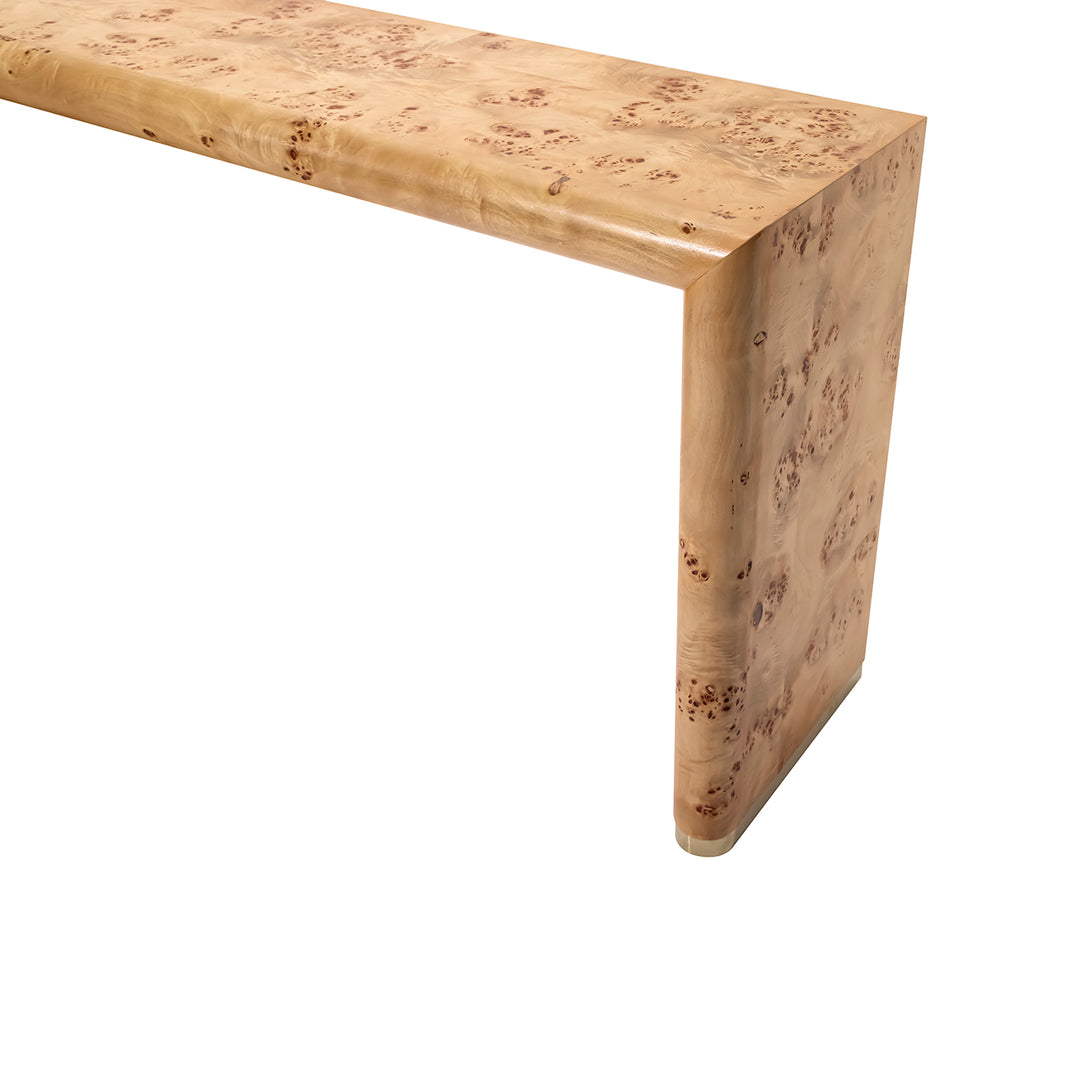 Libra Karatara Burlwood Console Table