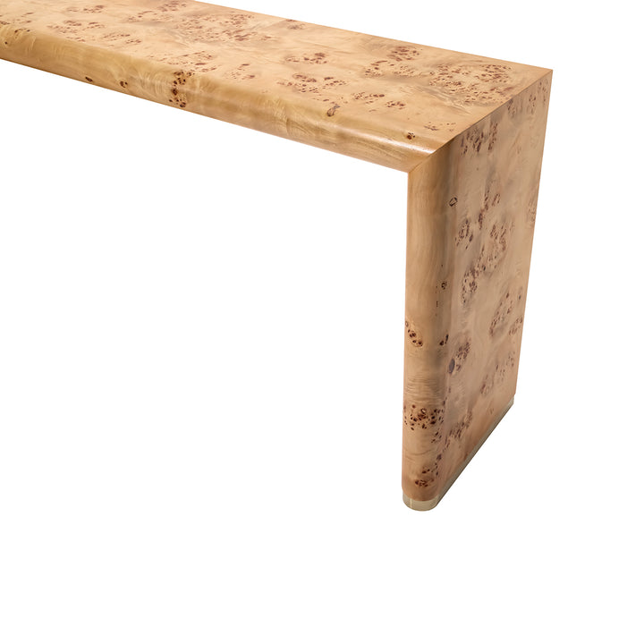 Libra Karatara Burlwood Console Table