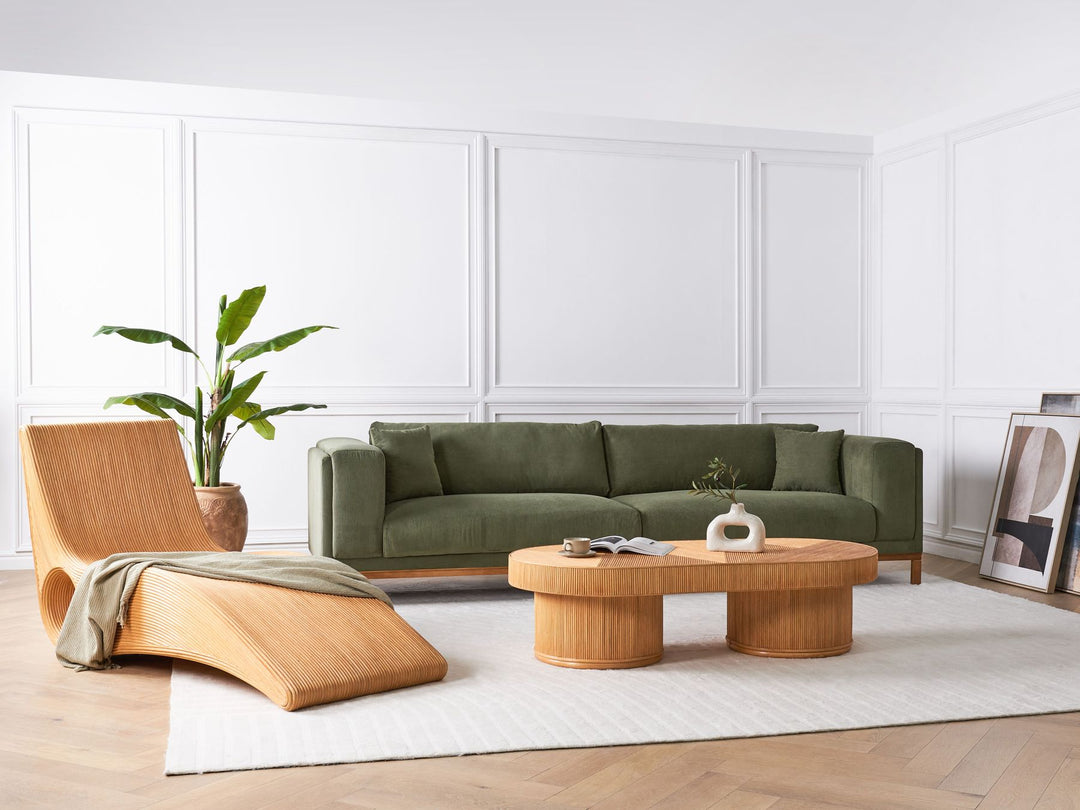 Airole Garden Coffee Table Rattan Brown