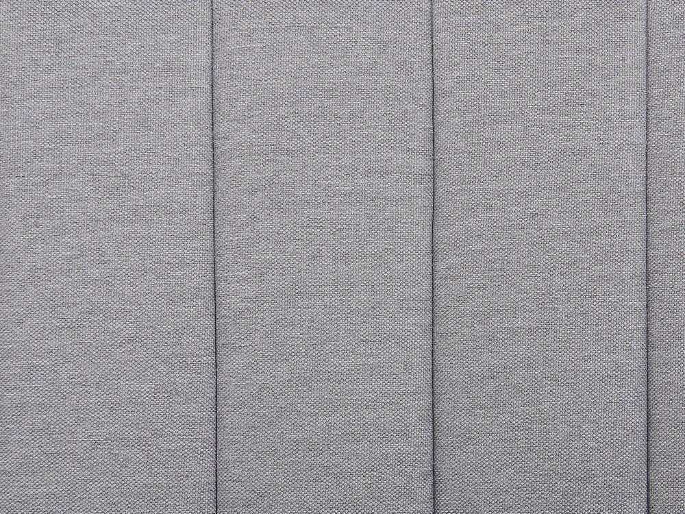 Bed Fabric 180 x 200 cm (EU Super King) Light Grey Odalys