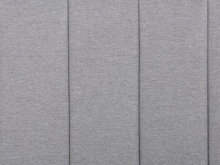 Bed Fabric 180 x 200 cm (EU Super King) Light Grey Odalys