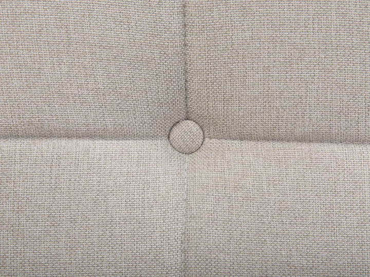 Adjustable Bed Fabric 160 x 200 cm (EU King Size) Beige Fehi