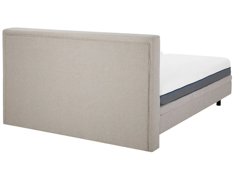 Adjustable Bed Fabric 160 x 200 cm (EU King Size) Beige Fehi