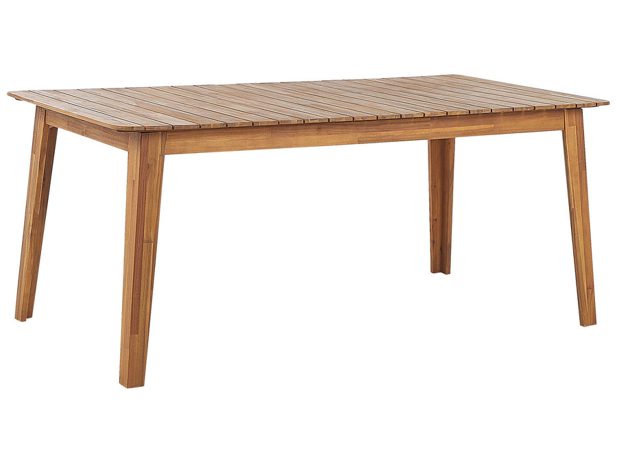 Fornelli Garden Dining Table 180 cm 90 cm Acacia Wood Brown