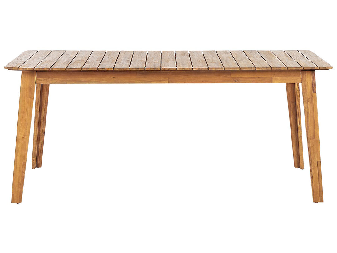 Fornelli Garden Dining Table 180 cm 90 cm Acacia Wood Brown