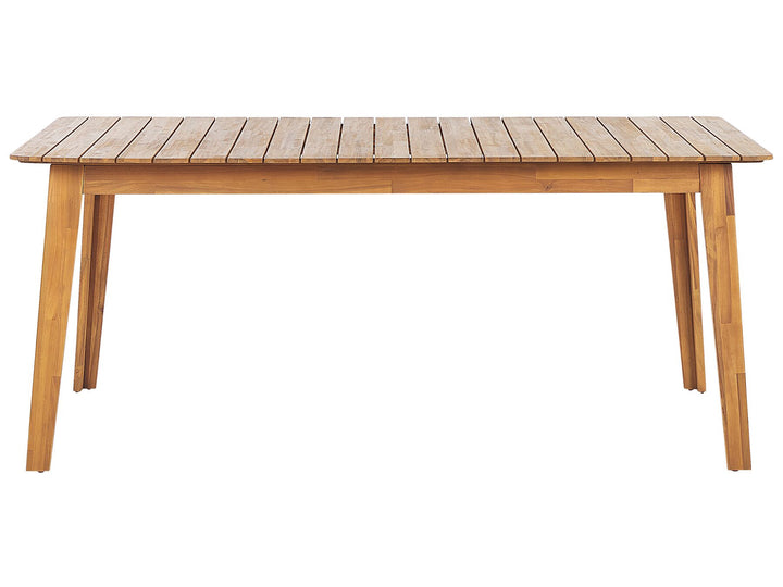 Fornelli Garden Dining Table 180 cm 90 cm Acacia Wood Brown