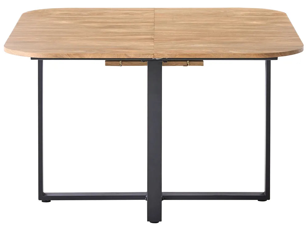 Extending Dining Table Brown 120/160 cm 120 cm Bende